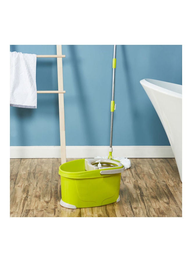 Home Center Mop head mop cleaning bucket Green 29X27X47cm - Image 1