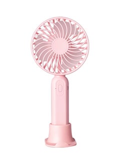 USB Mini Handheld Rechargeable Cooling Fan H39380P2-LM Pink