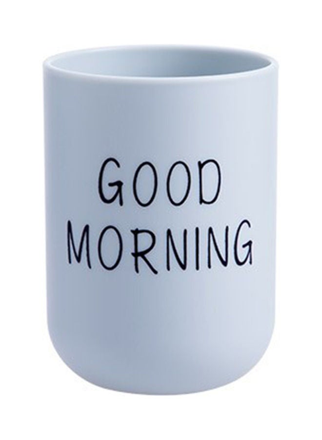 Multifunctional Ceramic Toothbrush Holder Blue 10 x 7.2 x 7.2cm  - Image 1