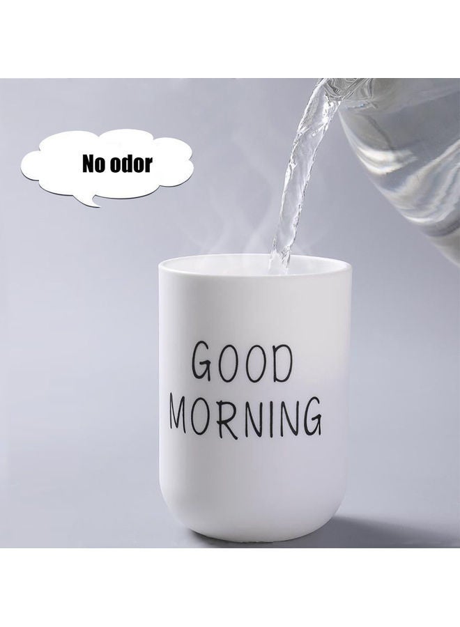 Multifunctional Ceramic Toothbrush Holder White 10 x 7.2 x 7.2cm - Image 4