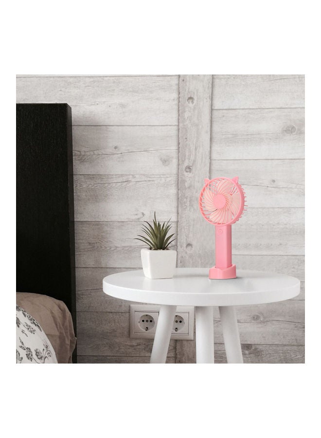Mini Handheld Fan H39168P-1-LM Pink - Image 2