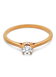 STARGEMS 18K Rose Gold Diamond Ring  - Image 1