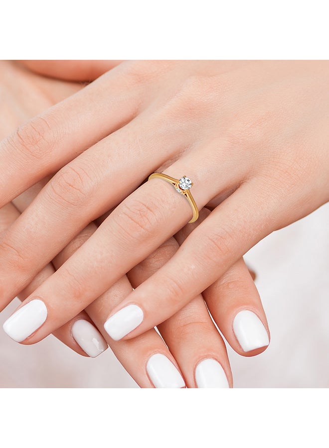 STARGEMS 18K Rose Gold Diamond Ring  - Image 3