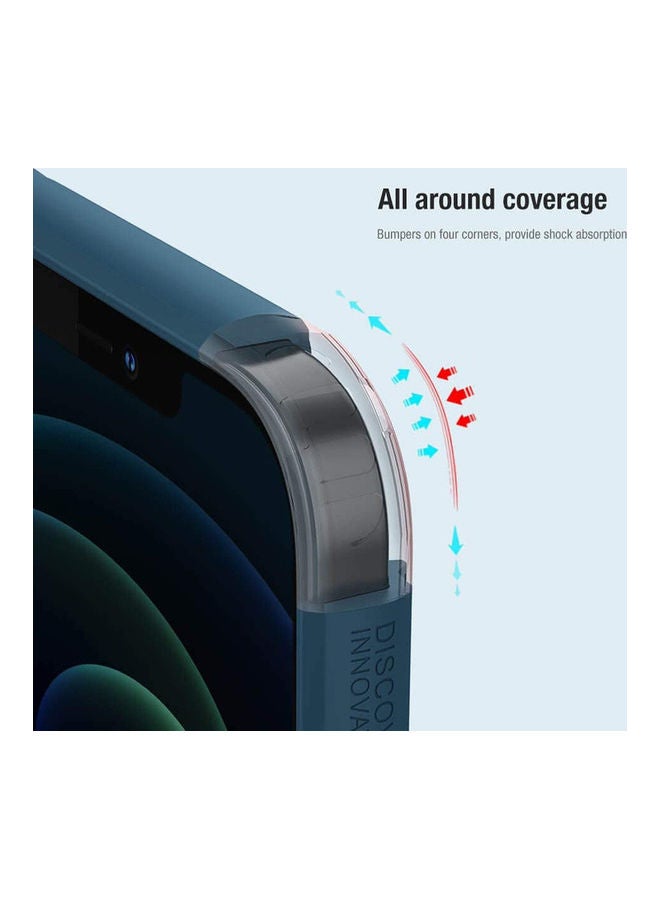 Nillkin Frosted Shield Case Cover For Apple iPhone 12 mini Blue - Image 3