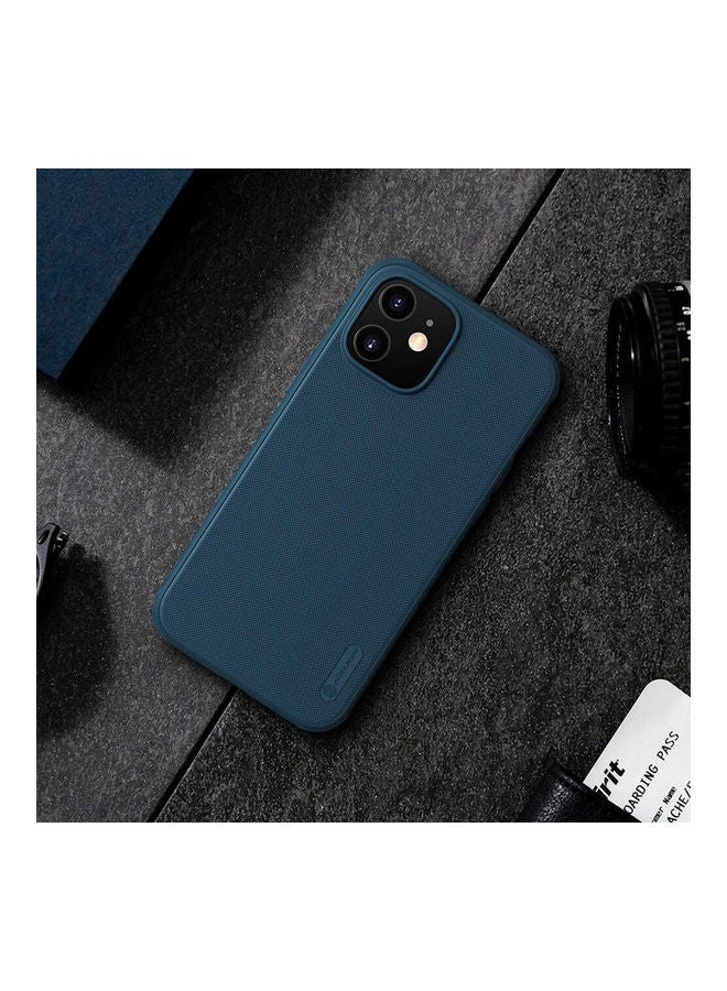 Nillkin Frosted Shield Case Cover For Apple iPhone 12 mini Blue - Image 4