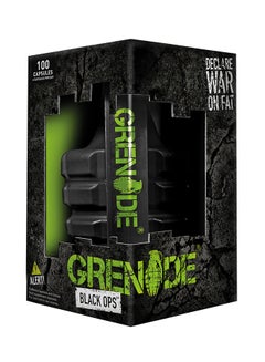 Grenade Black Ops 100 Capsules 