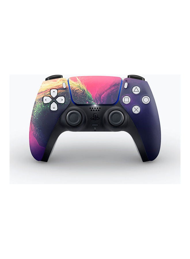 غطاء واقٍ مزين بطبعة لذراع التحكم دوال سينس المستخدمة لجهاز بلايستيشن 5