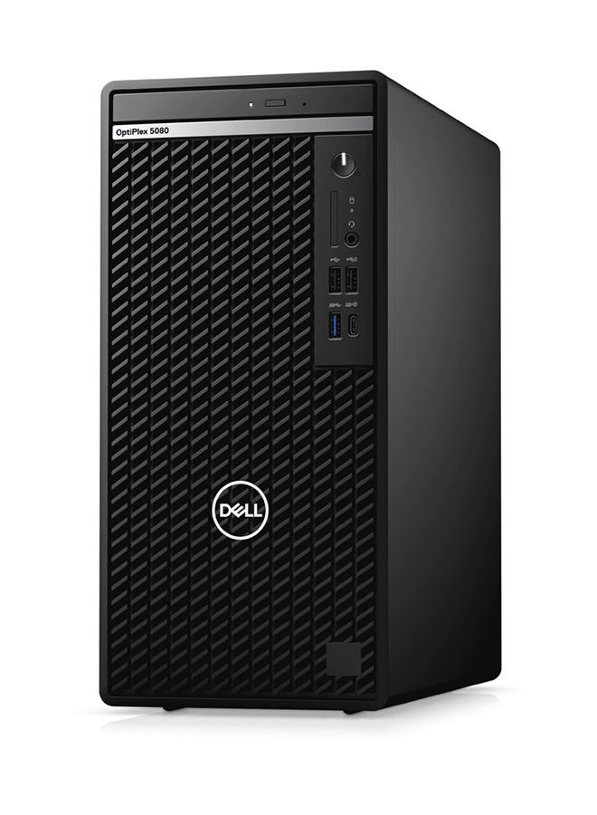 Optiplex 5080 Intel Core i5 10500 10th Generation  4 GD Ram  1 TB HDD Intel UHD Graphics Black