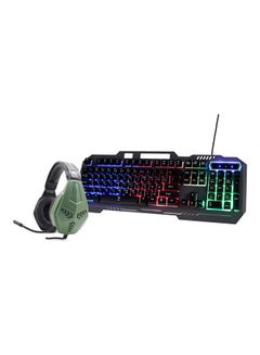 Hunter RGB Keyboard With Gaming Headset