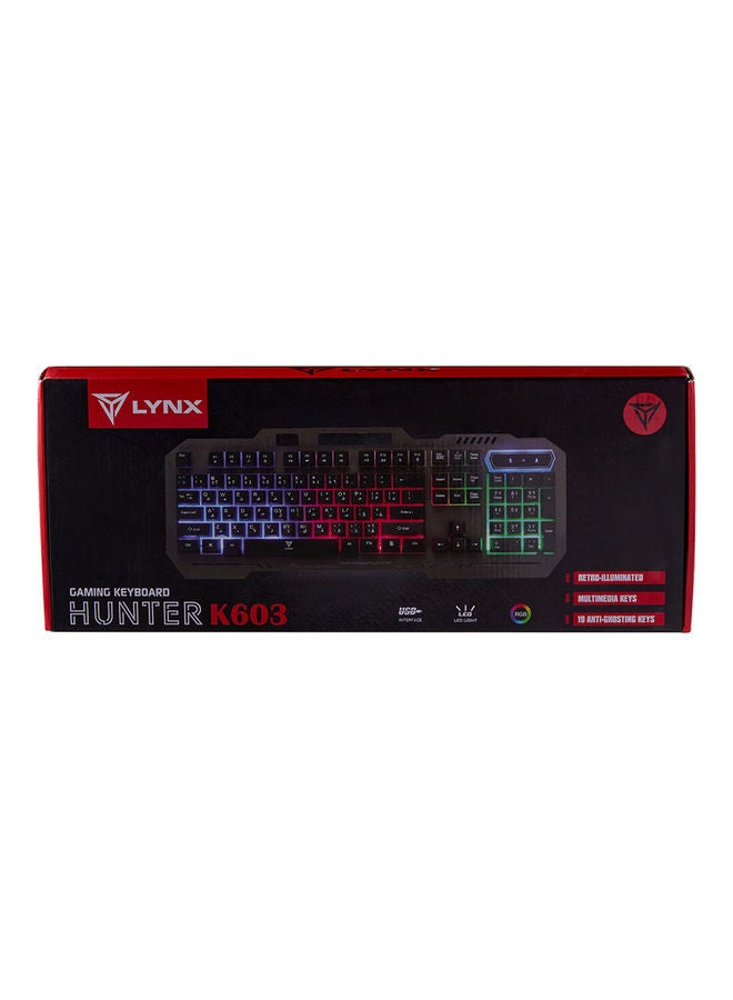 lynx - Hunter RGB Keyboard With Gaming Headset - Image 1
