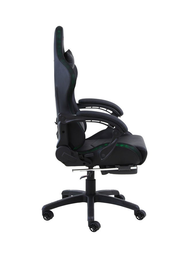 Blitzed RGB Gaming Chair With Retractable Footrest And Lumbar Pillow Black - Image 3