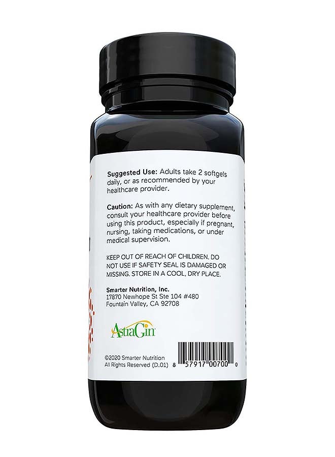 SMARTERNUTRITION Curcumin With Black Seed Oil Softgels - Image 3