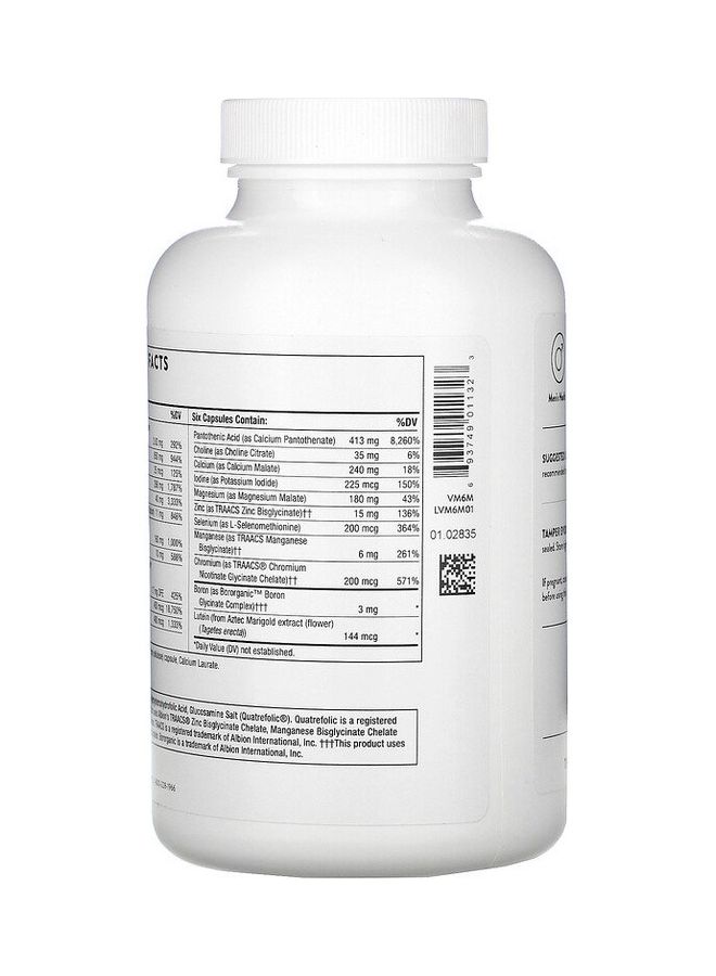 Thorne Research Men's Multi 50+  Comprehensive Daily Multi-Vitamin - Image 3