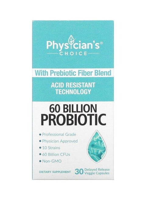 60 Billion Probiotic Veg Capsules