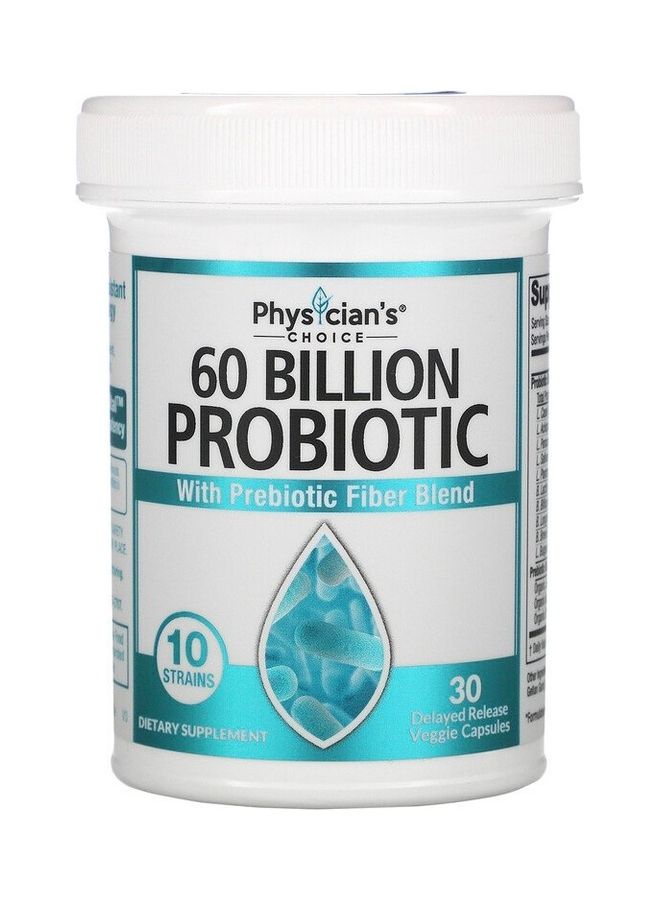 60 Billion Probiotic Veg Capsules