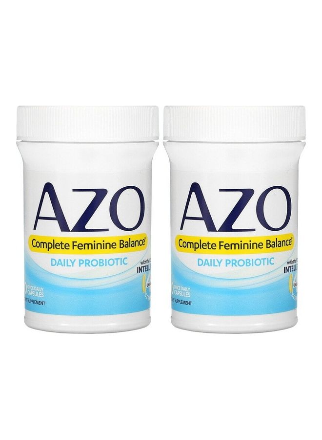 AZO Complete Feminine Balance, Daily Probiotic Capsules - Image 3