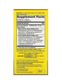 Renew Life Ultimate Flora Extra Care Probiotic  - Image 2