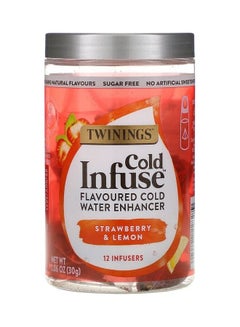 Cold Infuse Flavored Water Enhancer, Strawberry & Lemon