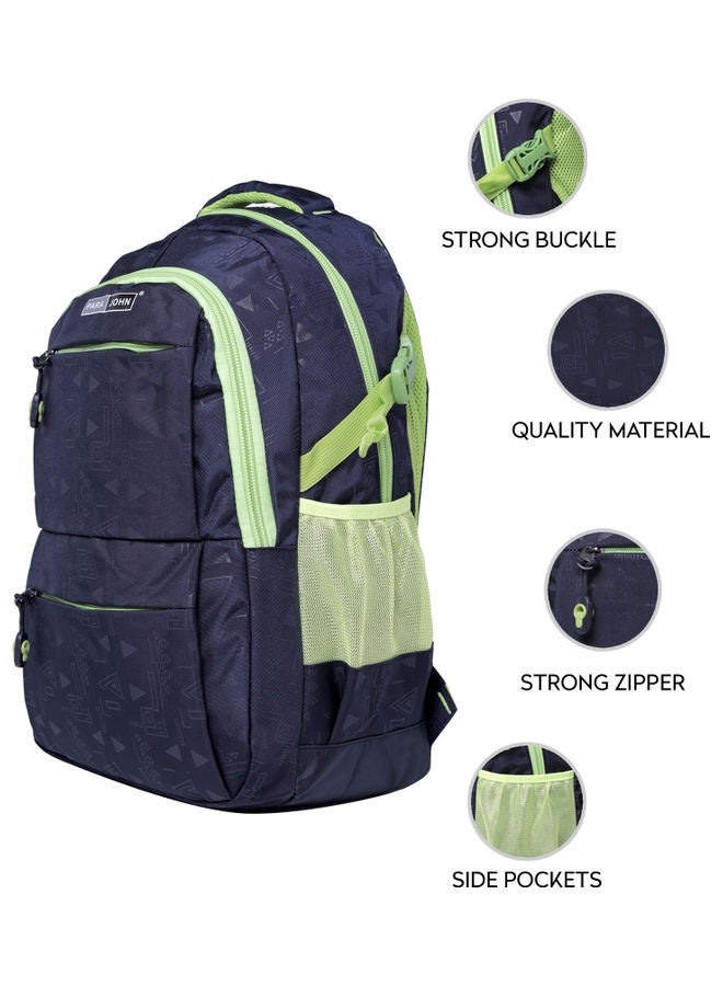 PARAJOHN Travel Camping Hiking Backpack Blue - Image 2