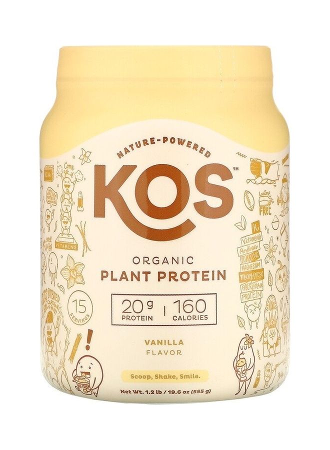 كيه أو إس بروتين نباتي عضوي بالفانيليا - Image 1
