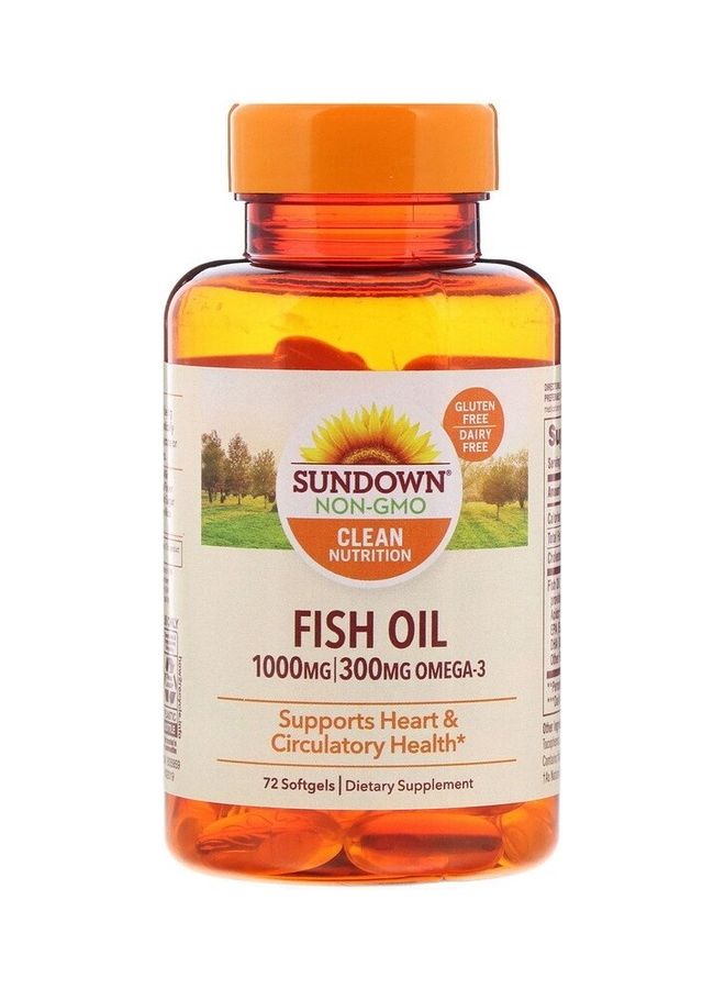 Sundown - Fish Oil 1000 mg Softgel - Image 1