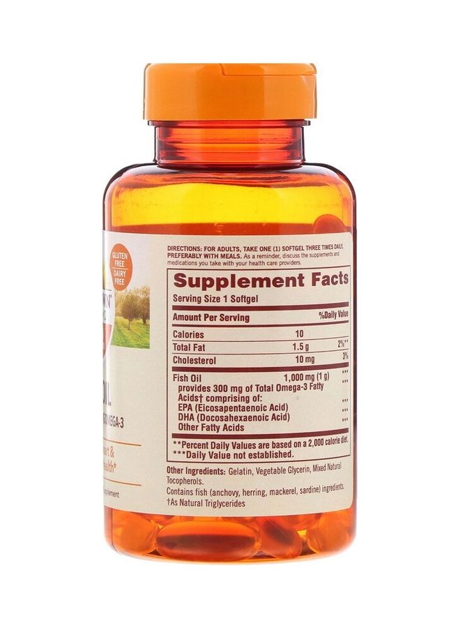 Sundown - Fish Oil 1000 mg Softgel - Image 1