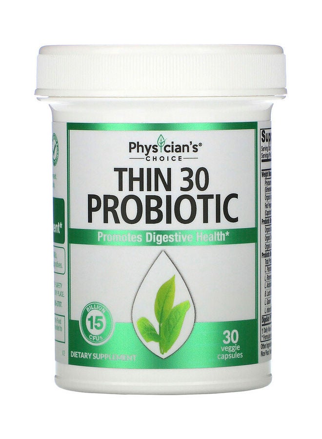 Physician's CHOICE Thin 30 Probiotic Capsules  - Image 3
