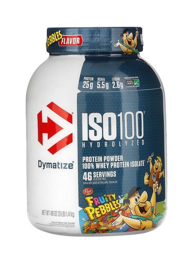 Dymatize ISO100 Hydrolyzed Fruity Pebbles  - Image 1