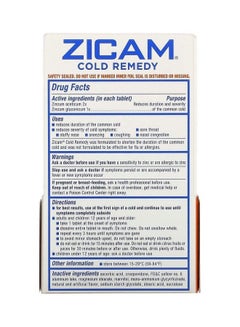 ZICAM Cold Remedy Citrus RapidMelts  - Image 2