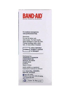 Band Aid 100-Piece Flexible Fabric Adhesive Bandages  - Image 2