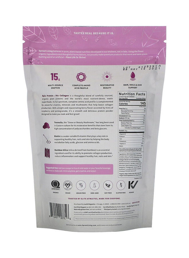 Sprout Living Epic Protein Plant Pro Collagen - Image 2