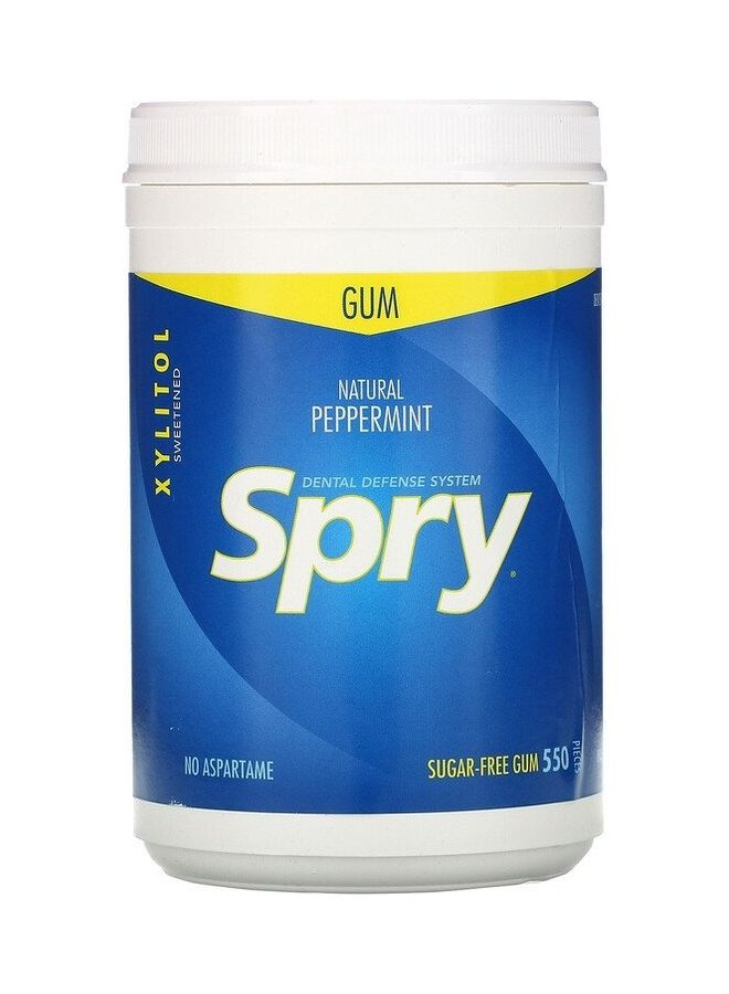 Spry Chewing Gum Natural Peppermint 660grams - v1627907074/N49692015A_1