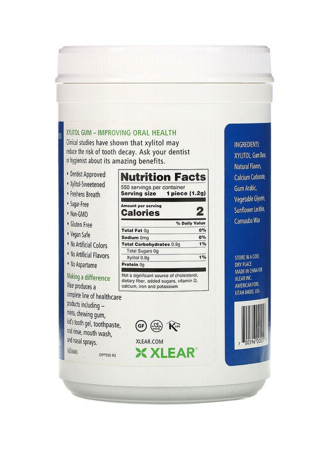 إكسلير علكة سبراي بالنعناع الفلفلي الطبيعي 660جرام - Image 2