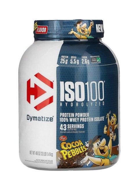 ISO100 Hydrolyzed, Whey Protein Isolate, Cocoa Pebbles