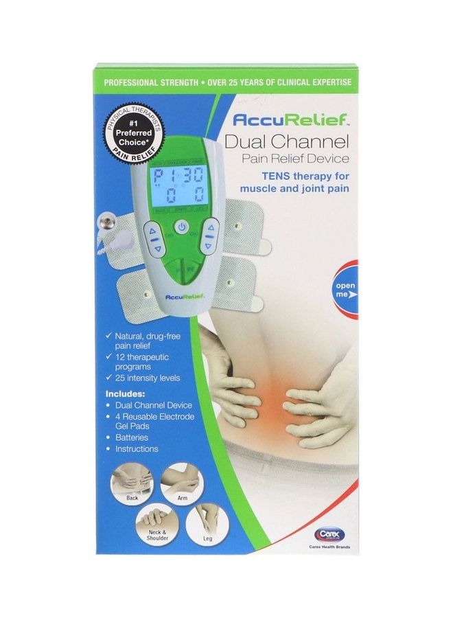 AccuRelief - Dual Channel Tens Electrotherapy Pain Relief System - Image 1