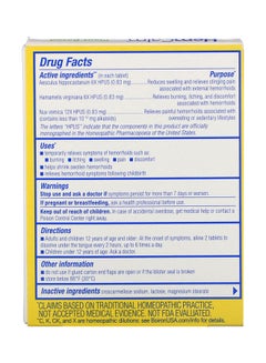 Boiron HemCalm Tablets, Hemorrhoid Relief Tablets  - Image 2