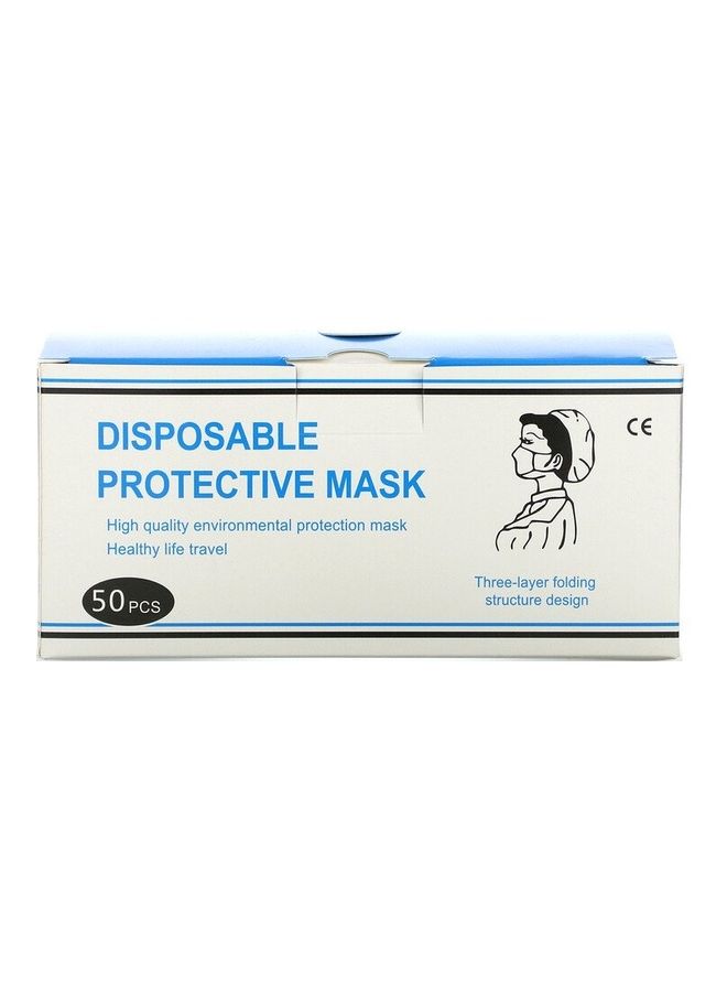 Pack of 50 - Disposable Face Mask - v1627908221/N49691474A_1