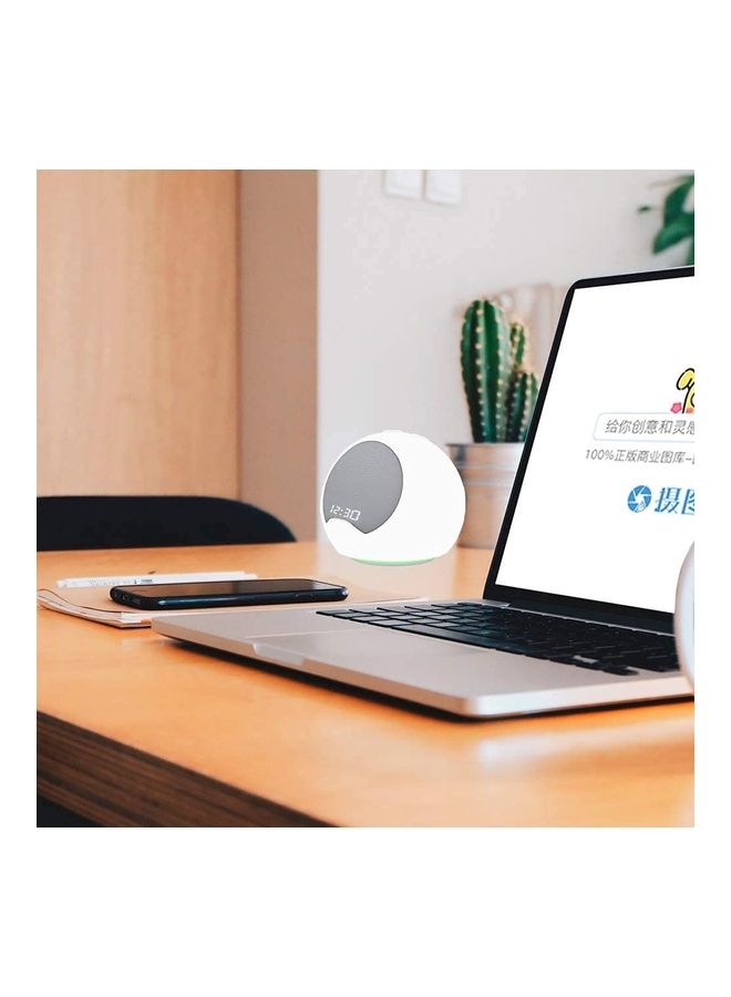 Anti-Slip Shockproof Dustproof Smart Speaker Cover White - Image 3