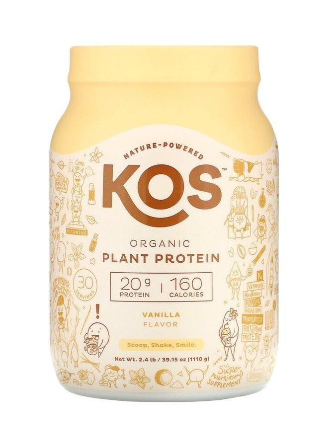 كيه أو إس بروتين نباتي عضوي بالفانيليا - Image 1