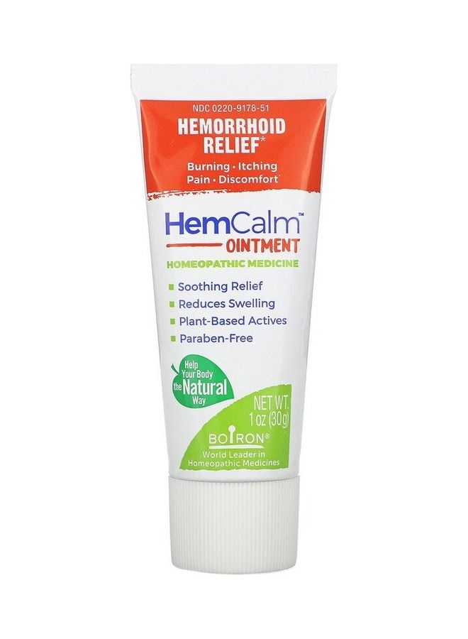 Boiron Hemcalm Ointment Hemorrhoid Relief 1 Oz (30 G)  - Image 3