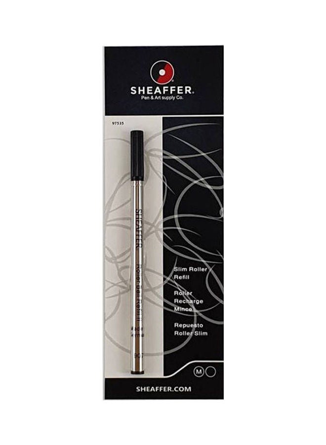 Slim Rollerball Refill Pen Black