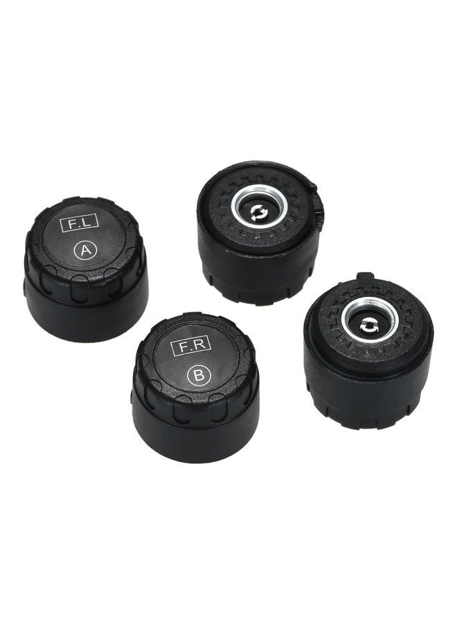 كيه كيه مون نظام مراقبة ضغط الإطارات الذي يعمل بالطاقة الشمسية مع شاشة LCD شفافة - Image 3