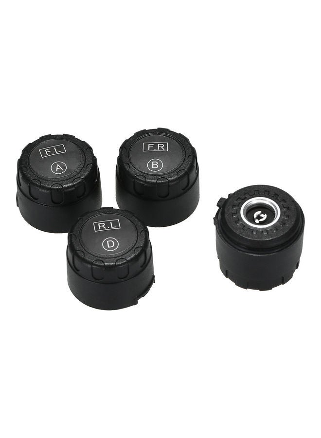 كيه كيه مون نظام مراقبة ضغط الإطارات الذي يعمل بالطاقة الشمسية مع شاشة LCD شفافة - Image 4