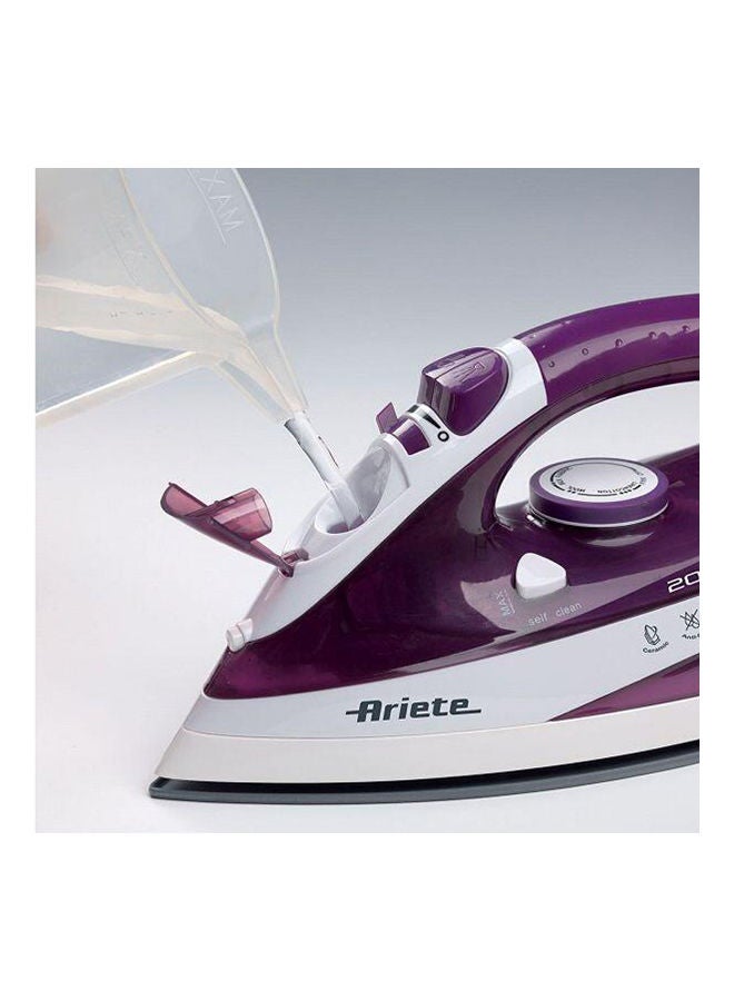 Ariete Electric Iron 6235 8003705114265 Purple White  - Image 4