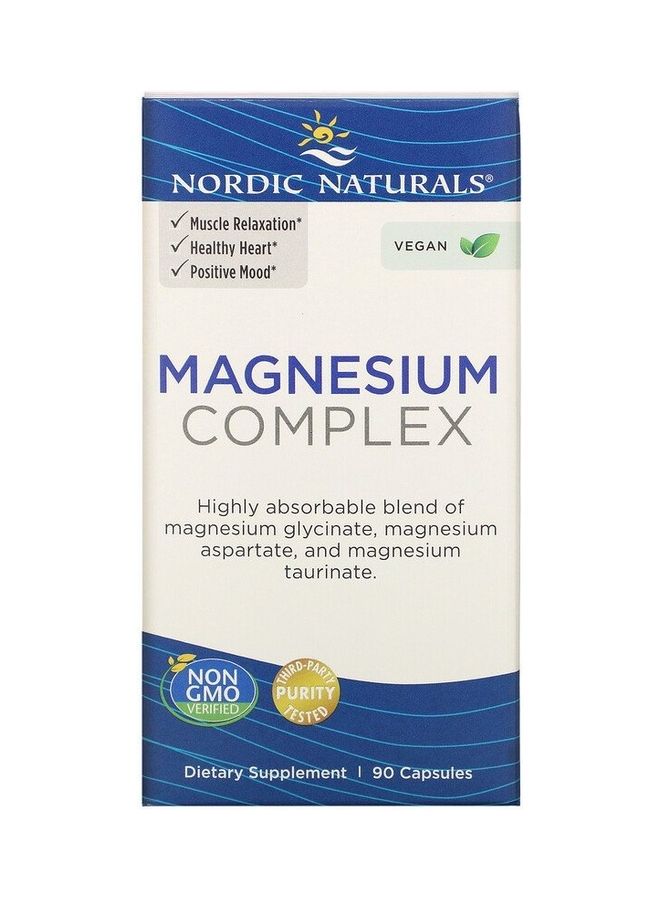 NORDIC NATURALS - Magnesium Complex  90 Capsules - Image 1