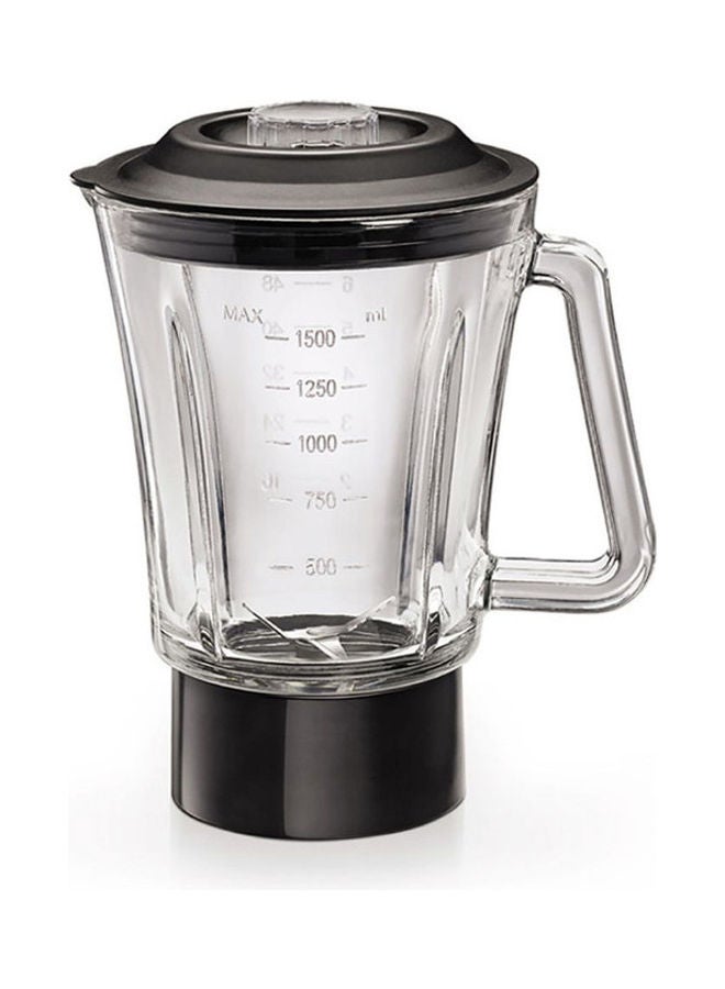 BLACK+DECKER Smoothie Maker With Glass Jar And Sandwitch Maker 600.0 W BX600G-B5 + TS1000-B5/Bundle Silver/Black/Clear - Image 3