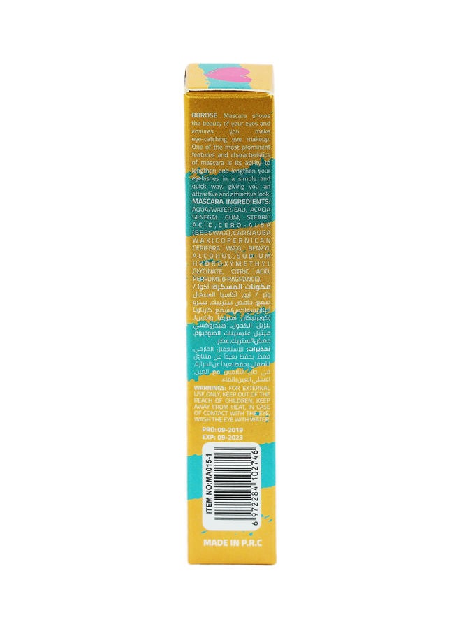 BBROSE COSMETICS - Waterproof Volume Mascara Black - Image 1