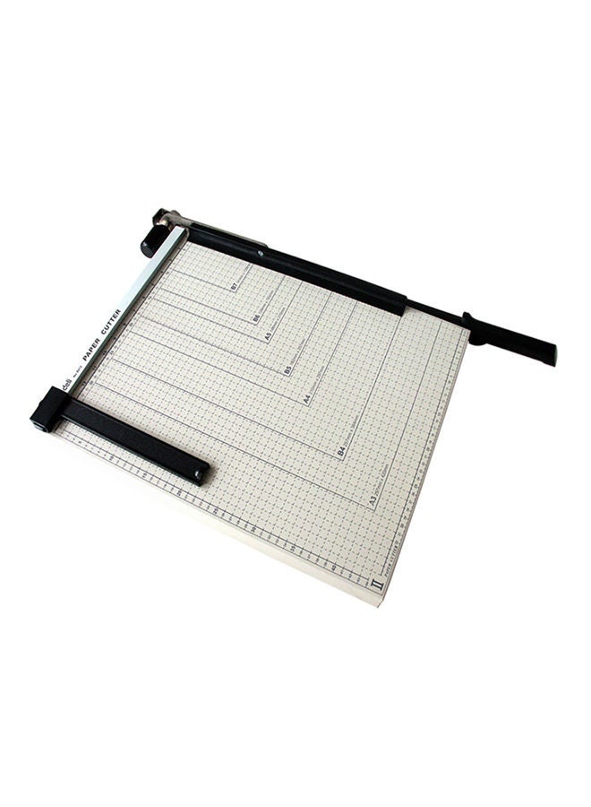Deli Manual Paper Trimmer A3 Large Paper Trimmer With Scaler Cut Paper Cutter Black 