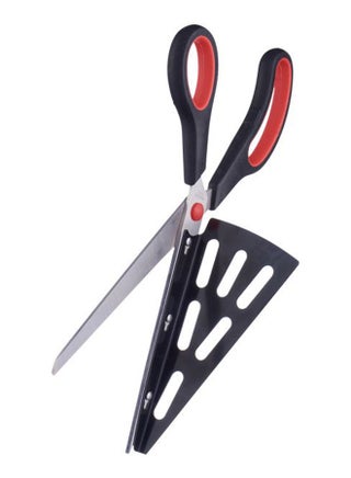 Kitchen Scissors with Pizza Holde Black-Orange - v1627919905/N49676067A_1
