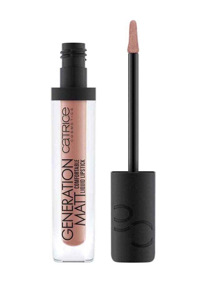 Catrice - Generation Matt Comfortable Liquid Lipstick Light Beige No.010 - Image 1